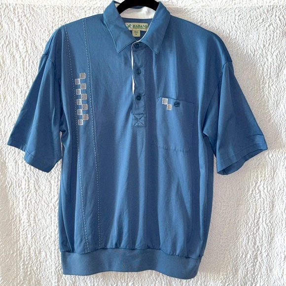 Haband Retro Golf Short Sleeve Polo Shirt - Picture 1 of 9